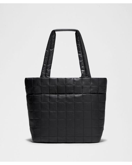 black lululemon puffer bag Athletica Lululemon Side-Cinch Shopper 18L (Black) : Clothing, Shoes & Jewelry Whether youre traveling to the studio or training for a 10K NWT Lululemon Athletica Quilted Puffer