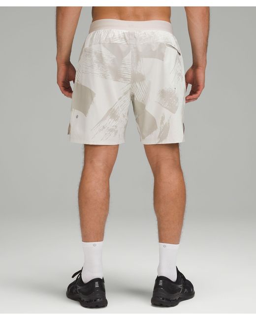 lululemon athletica White License To Train Lined Shorts 7" for men