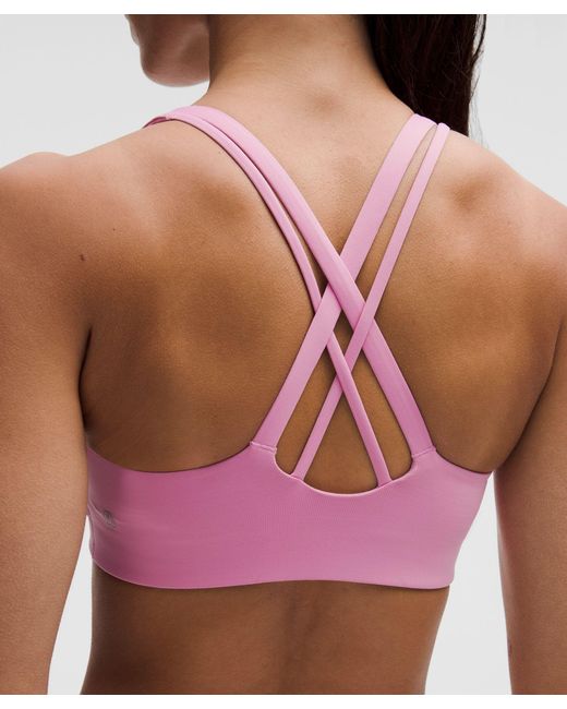 lululemon athletica Red Energy Bra Medium Support, B-D Cups
