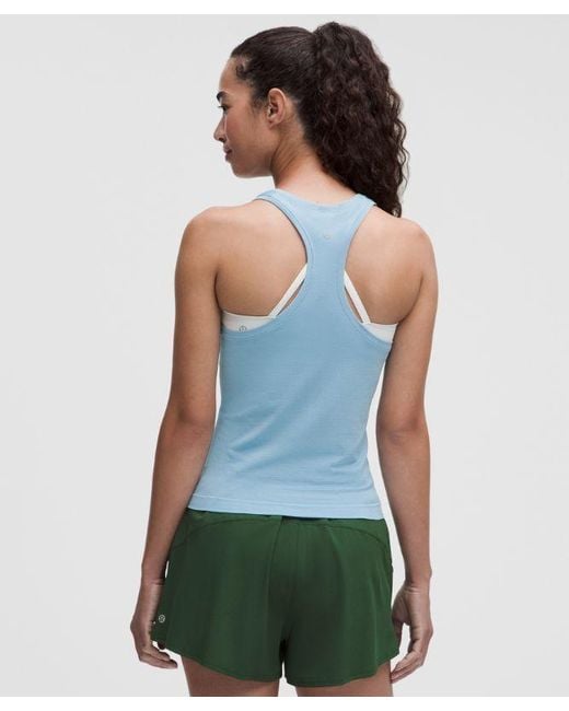 lululemon athletica Green – Swiftly Tech Racerback Tank Top 2.0 Waist Length – – Size 14