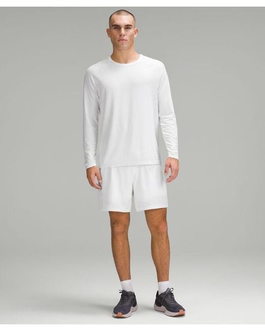 lululemon athletica White – Metal Vent Tech Long-Sleeve Shirt – – for men