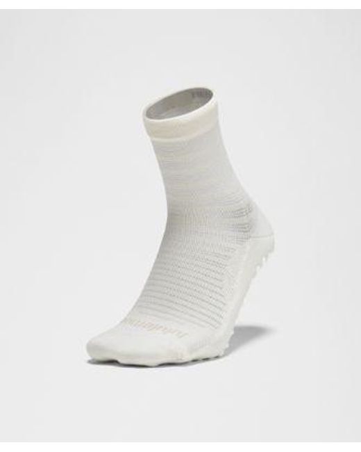 lululemon athletica White Find Your Balance Grip Socks