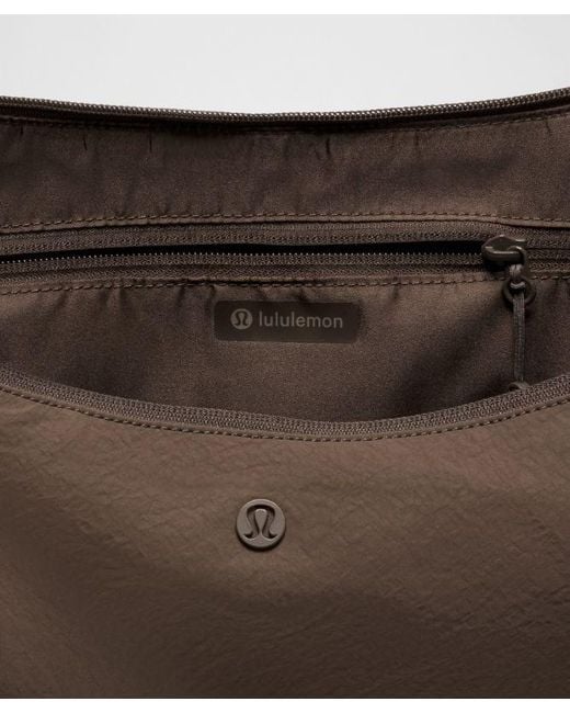lululemon athletica Brown Large Slouchy Sling Bag 13L