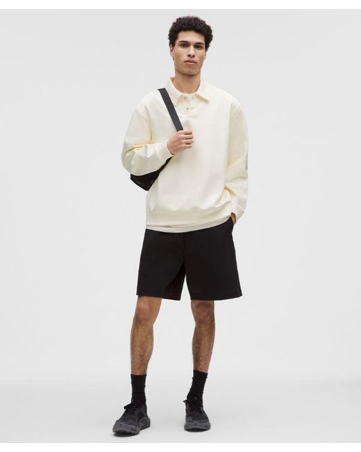 lululemon athletica White Grand Standard Long-Sleeve Polo for men