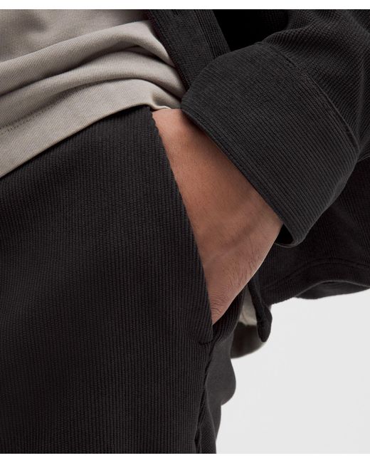 lululemon athletica Black Abc Classic-Fit Trouser 32L for men