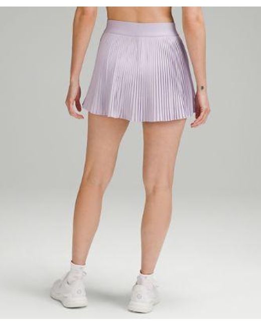 lululemon athletica Multicolor Varsity High-rise Pleated Tennis Skirt