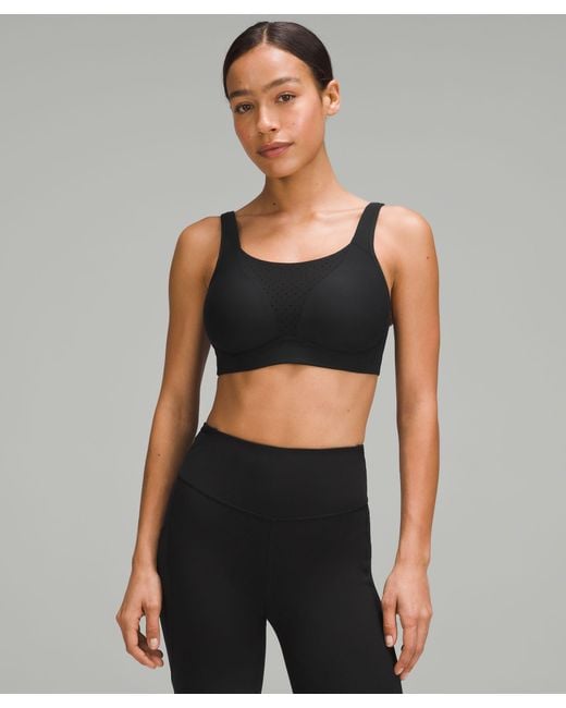 lululemon athletica Run Times Bra High Support, B-g Cups in Gray
