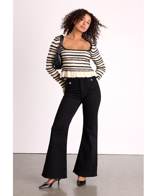 Rolla's Black Eastcoast Flare Jeans