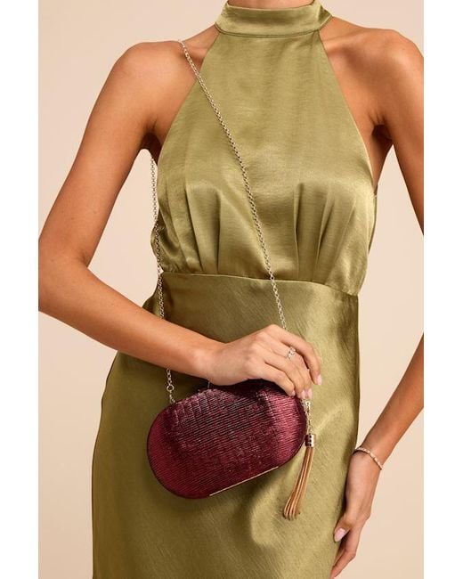 Lulus Sansone Textured Clutch