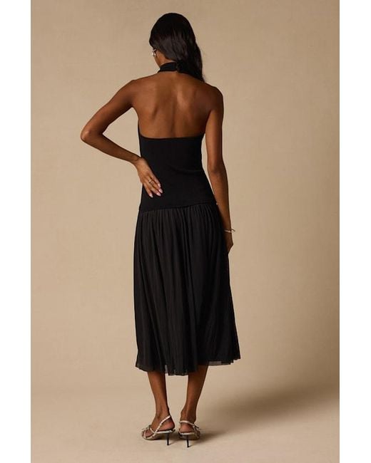 Lulus Natural Drusilla Drop Waist Midi Dress