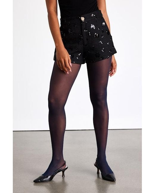 L'eggs Black 360 Contourâ„ 60 Denier Opaque Tights