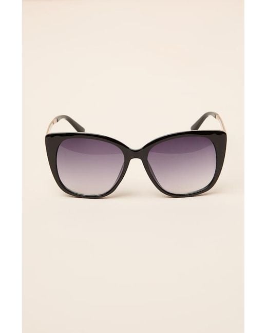 Lulus Brown Traya Oversized Square Sunglasses