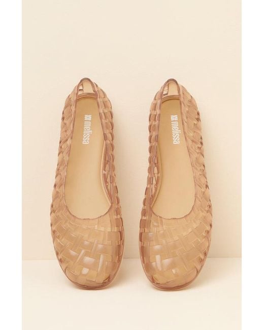 Melissa Natural Possession Ballerina Jelly Flats
