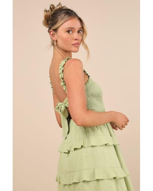 green emerald velvet dress Jluxlabel | Lime Green Slinky Krishna One Shoulder Maxi Dress main image 1