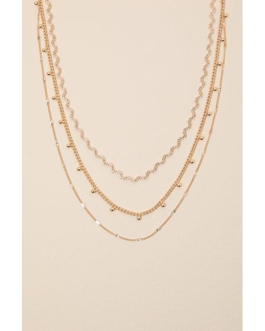 Lulus Brown Unica Layered Necklace