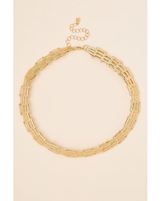 Lulus Brown Montclair Chunky Necklace