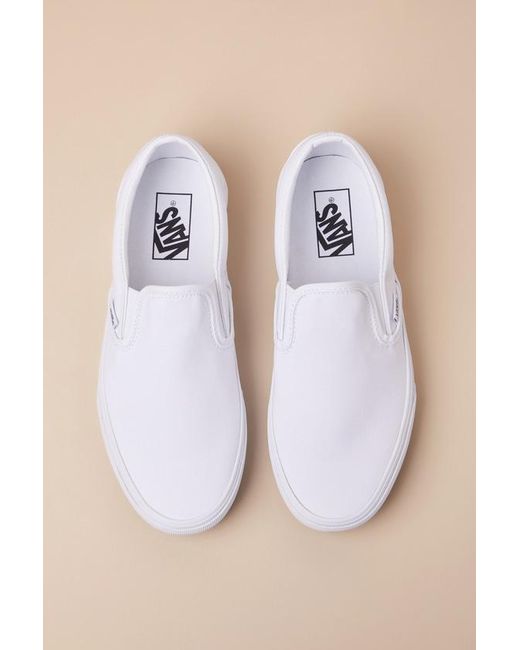 Vans Pink Classic True Slip-On Sneakers
