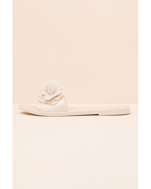 Melissa Natural Babe Petals Slide Sandals
