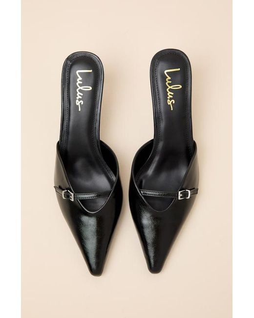 Lulus Natural Austine Pointed-Toe Mule Pumps