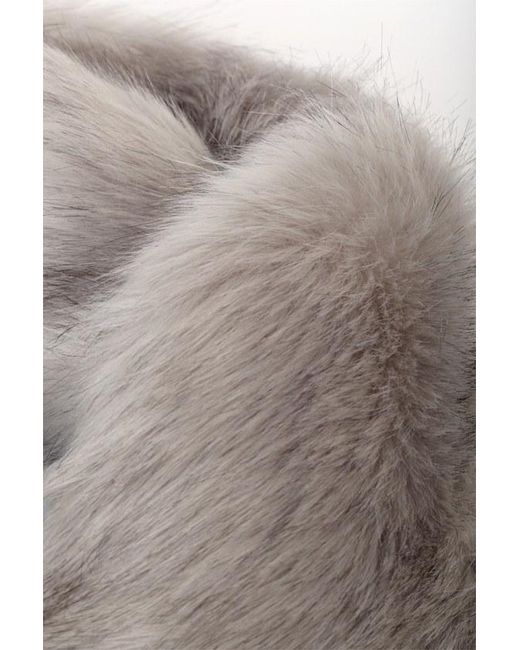 Lulus Gray Never-Ending Elegance Faux Fur Stole
