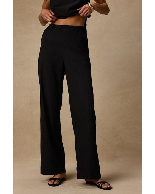 Lulus Natural Jayden Wide-Leg Trousers