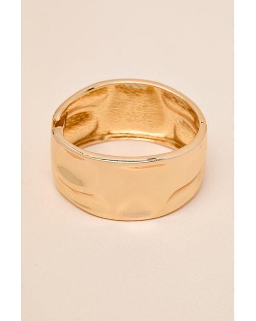 Lulus Brown Cyprus Chunky Bangle Bracelet