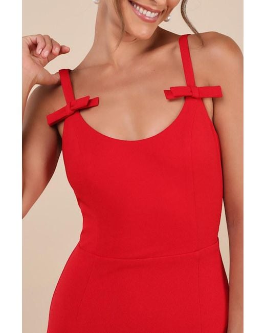 sachin and babi light blue dress Pretty Red Dress - Backless Dress - $45.00 main image 0