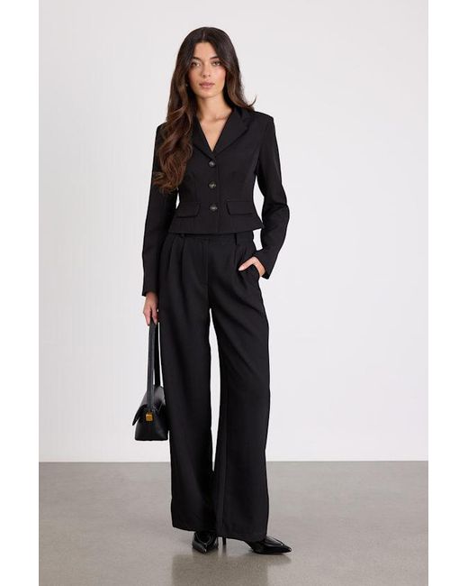 Lulus Blue Vila Cropped Blazer