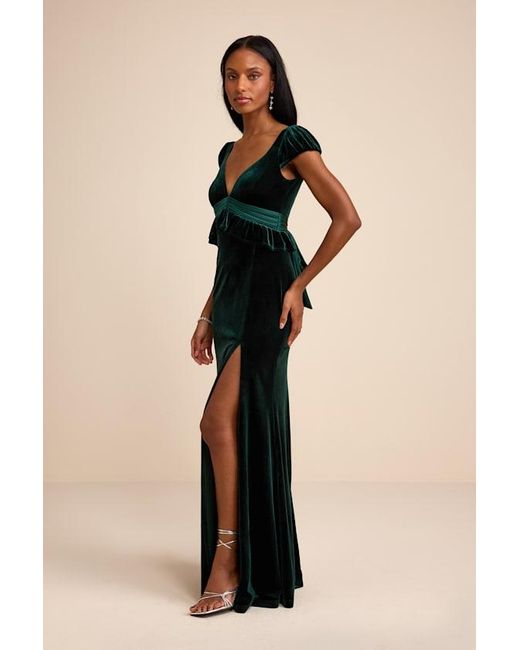 davani dress for engagement Mismatched Emerald Green Mermaid Popular Elegant Long Formal Bridesmai –  bridalsew