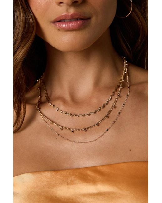 Lulus Brown Unica Layered Necklace