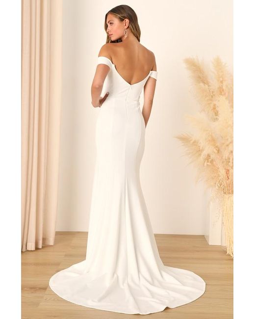 Lulus Natural Idyllic Perfection Plunge Sleeveless Mermaid Maxi Dress