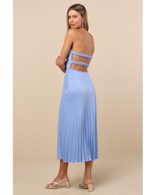 blue tight dress One Shoulder Spaghetti Strap Mismatched Bridesmaid Dresses Dusty Blue PB10089