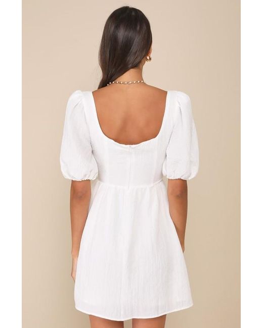 Lulus White Little Bit