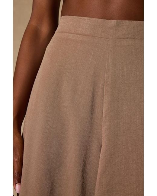Lulus Natural Cooper Wide-Leg Pants