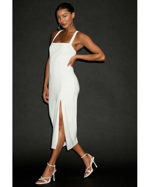 Lulus Black Rumi Sleeveless Column Midi Dress