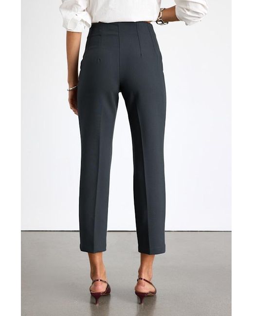 Lulus Pink Cleo Tailored High-Rise Slim Leg Trouser Pants