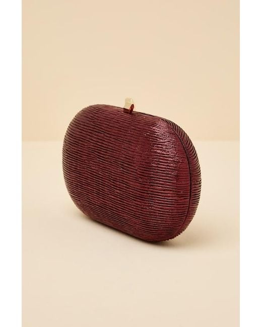 Lulus Sansone Textured Clutch