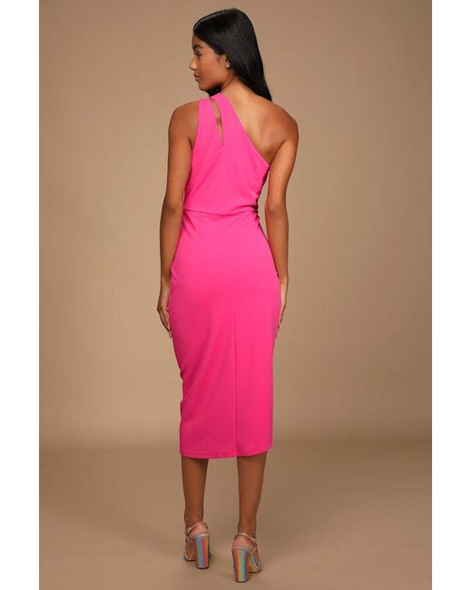 one-shoulder cutout asymmetrical dress Gorgeous | One-Shoulder Cutout Asymmetrical Dress