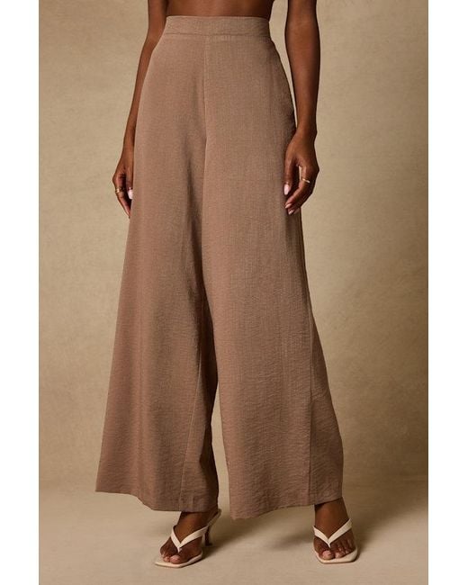 Lulus Natural Cooper Wide-Leg Pants