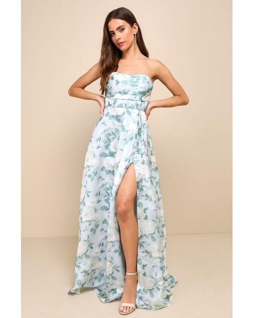 royal blue evening dress Tulle Lace Appliques A Line Prom Dresses, PL538 Bergdorf Goodman Fabric:Georgette coachella