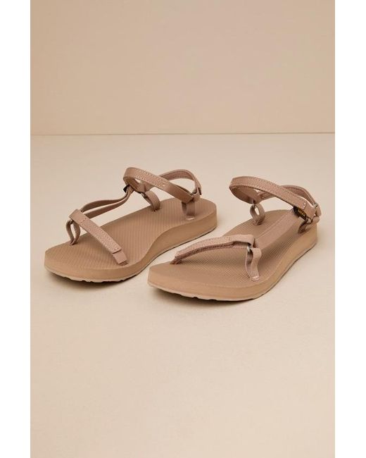 Teva Natural Original Universal Tigers Eye Slim Sandals