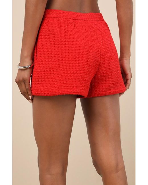 Lulus Mariette Tailored Knit Shorts