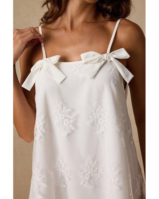 Lulus Natural Kimora Embroidered Lingerie Slip