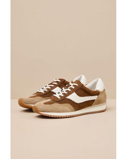Dolce Vita Natural B.Ntcd Multi Suede Leather Sneakers