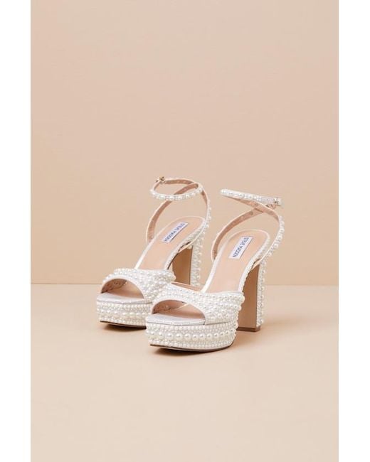 steve madden sandals pearl