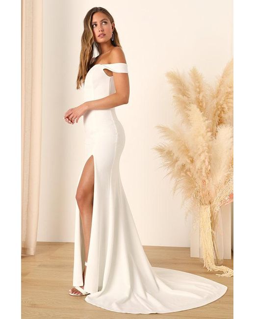 Lulus Natural Idyllic Perfection Plunge Sleeveless Mermaid Maxi Dress