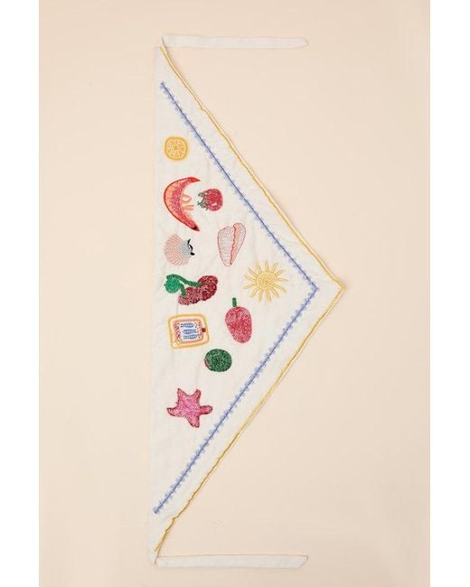 Lulus Brown Hampton Drive Multi Beaded Head Scarf