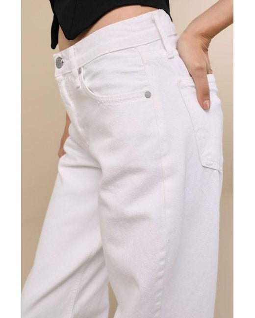 Just Black Natural Everyday Coolness Denim High-Rise Straight-Leg Jeans