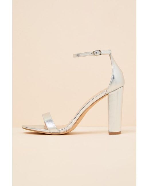 Lulus Brown Taylor Ankle Strap Heels