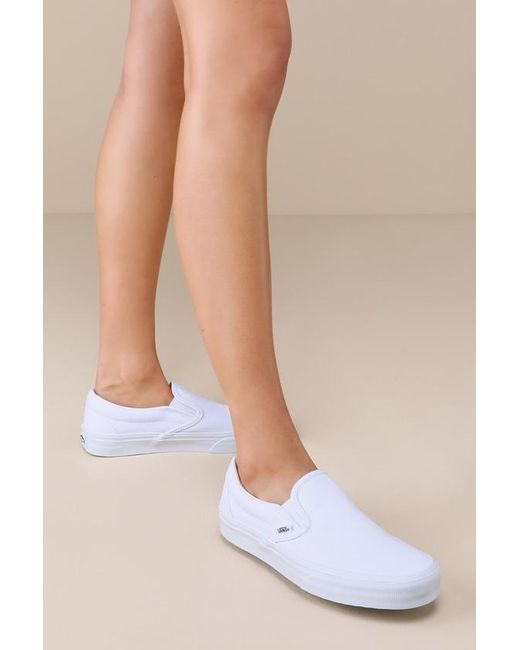 Vans Pink Classic True Slip-On Sneakers